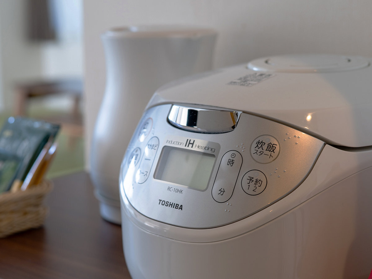 生活家電と充実の収納