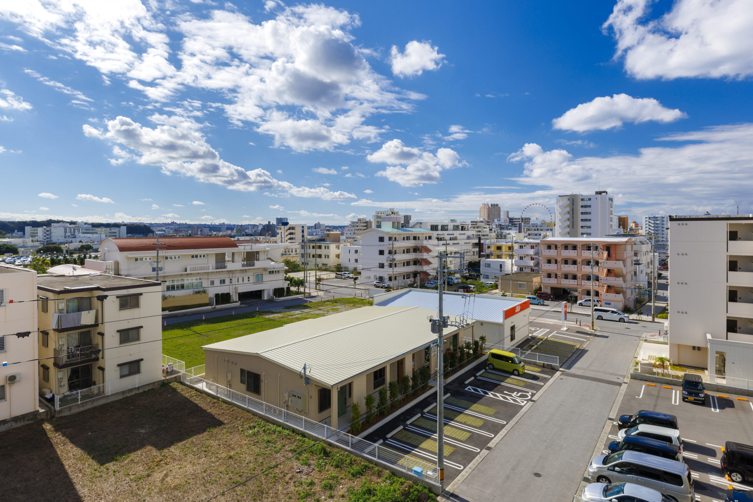 バルコニーからの景色 (503号室)